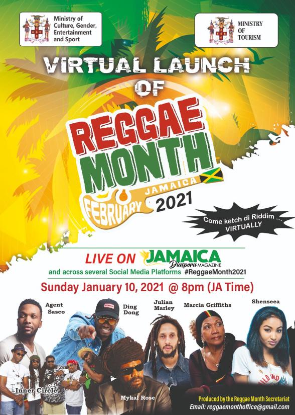 Reggae Month Jamaica 2021 Launch